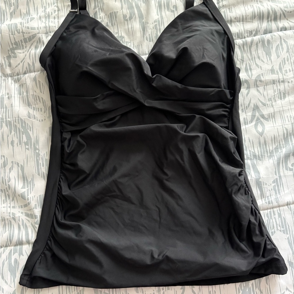 Calvin Klein Women's Black One-Piece Swimsuit